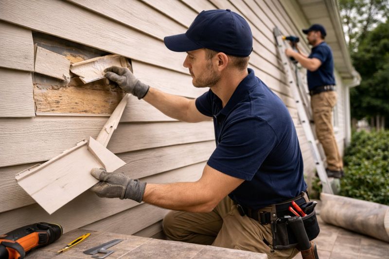 Top Siding Repair Companies in Hiram, GA